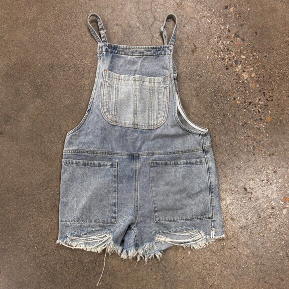 Free People OneTeaspoon Pini Denim Playsuit - Picture 6 of 12